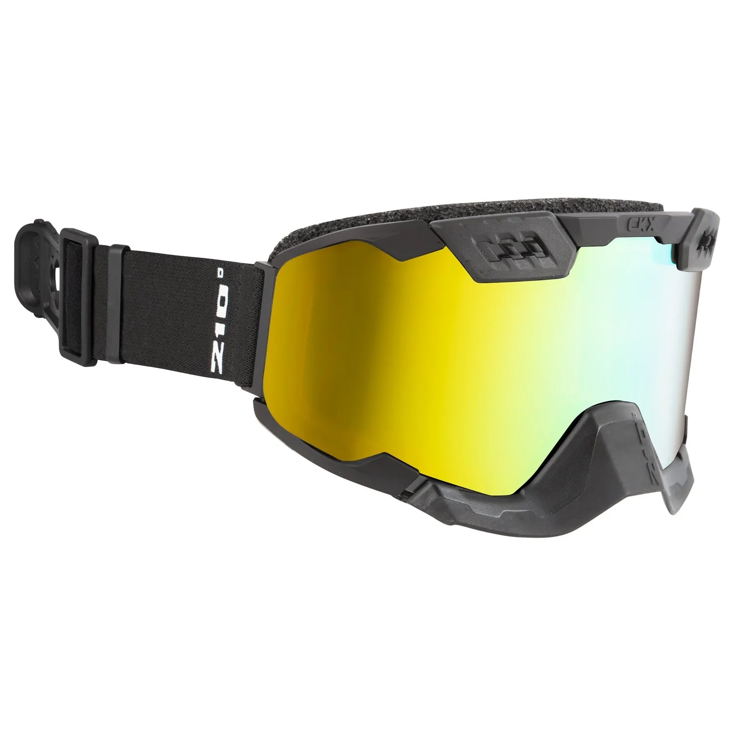 CKX 210° Trail Goggles with Anti-Fog   Anti-Scratch Double Lens & Controlled Ventilation