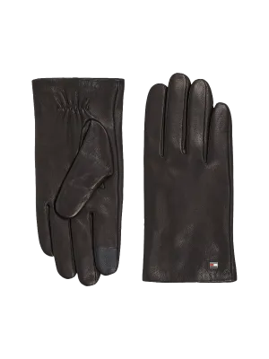 Essential Enamel Flag Leather Gloves