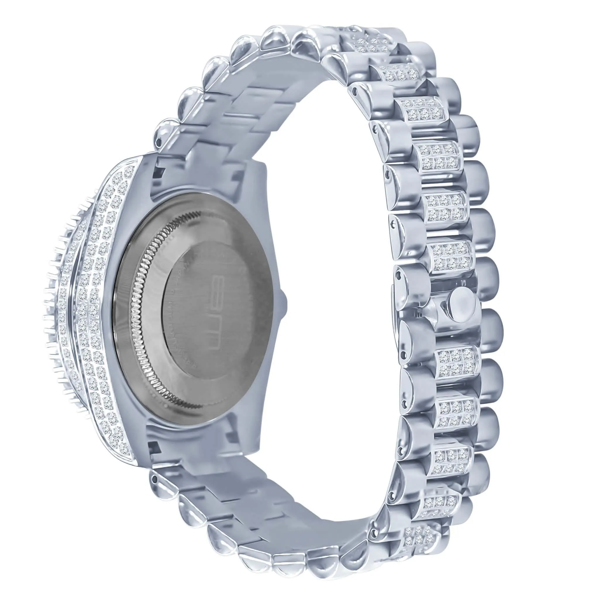 Forte Luxury Cubic Zirconia Elegance Timepiece