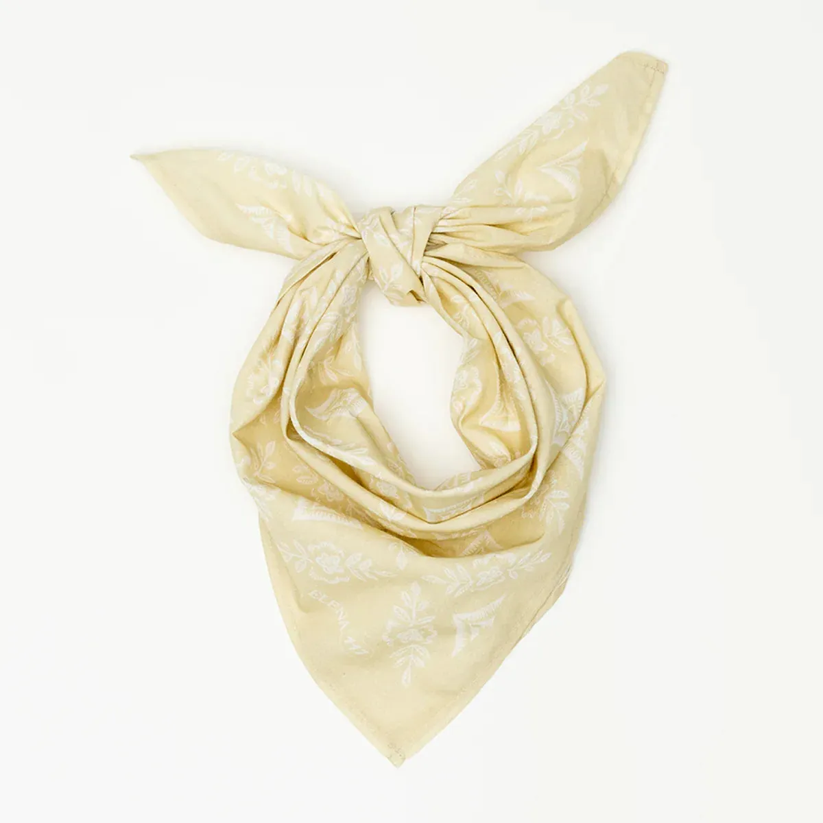 Handker Elena Premium Cotton Handmade Bandana #117 new Neutral series