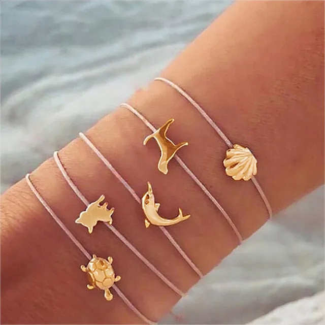 Marble Charm Bracelets