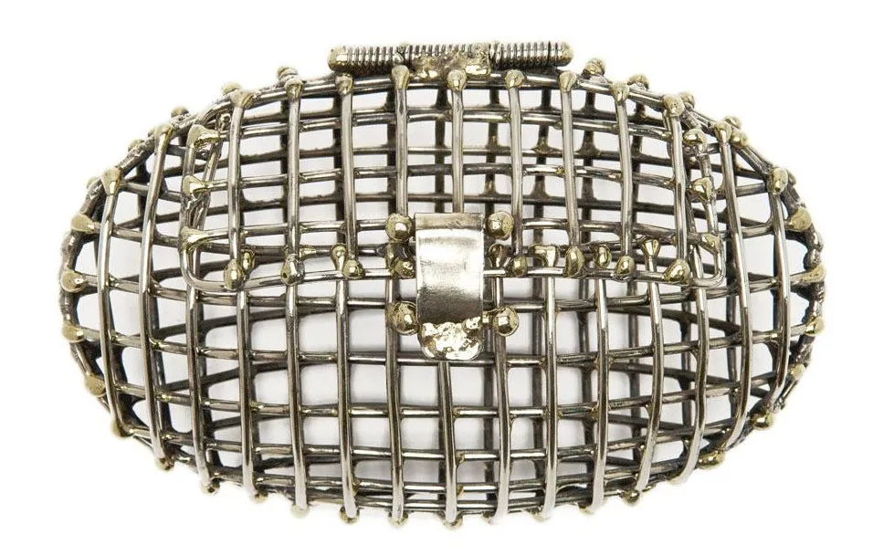 Oval Open Cage Clutch