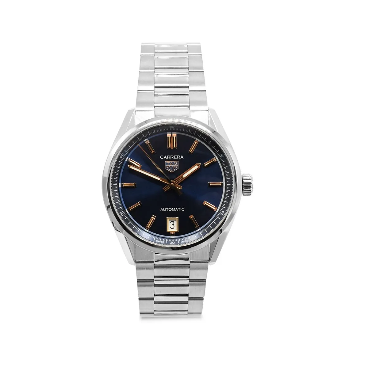 TAG Heuer Carrera Calibre 7 Automatic 36mm Date Steel Watch