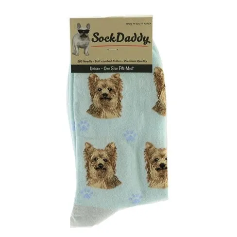 Yorkie Sock Daddy Socks One Size Fits Most